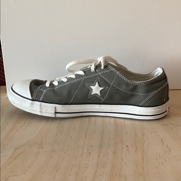 Grey and White Converse size 12 - Picture 3 of 7